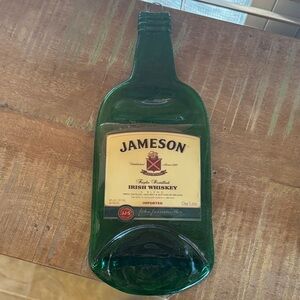 Jameson Green Glass Bottle